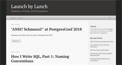 Desktop Screenshot of launchbylunch.com